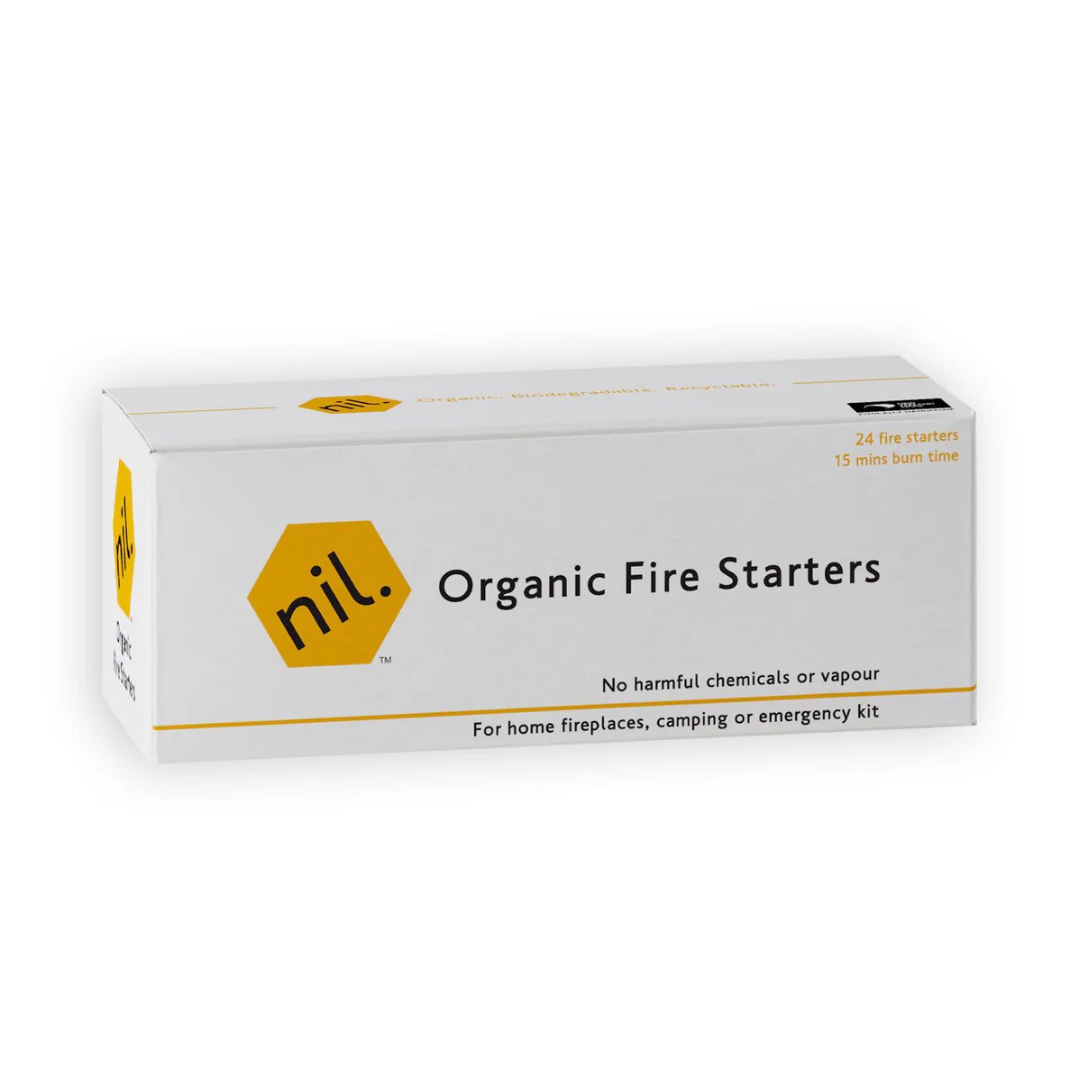Organic Fire Starters 24 Pack-Nil-Matakana Pharmacy