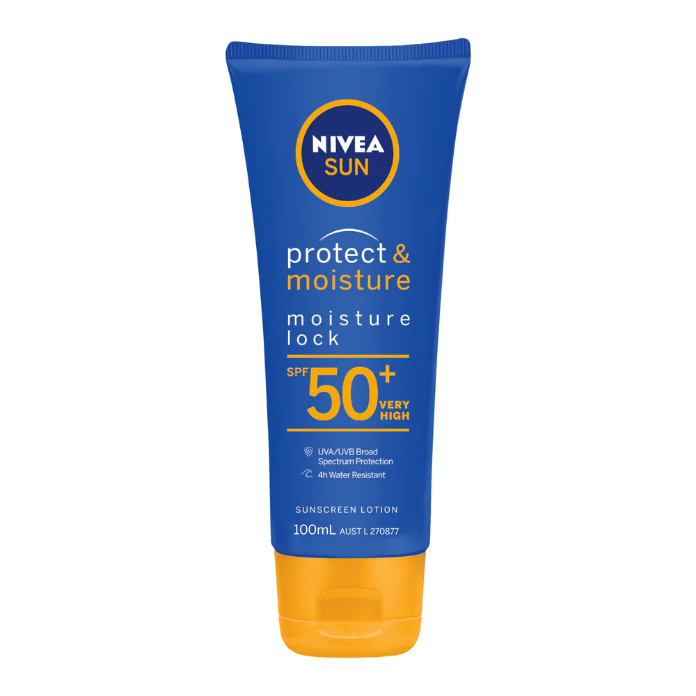 Image of Nivea Sun Moist Lotion Spf 50+ Tube 100ml