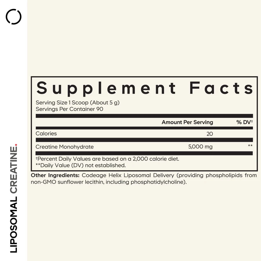 Liposomal Creatine Powder 455g-CODEAGE-Matakana Pharmacy