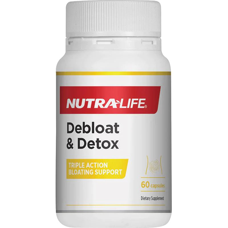 NUTRALIFE Debloat and Detox 60s-Matakana Pharmacy