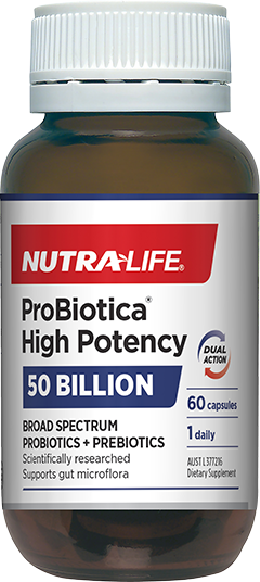 NUTRALIFE Probiotic High Potency 50 Billion 30caps-Matakana Pharmacy