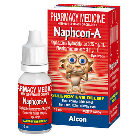 Naphcon-A Allergy Eye Drops 15ml-Alcon-Matakana Pharmacy