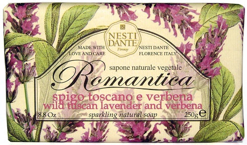 Romantica Wild Tuscan Lavender & Verbena Soap 250g
