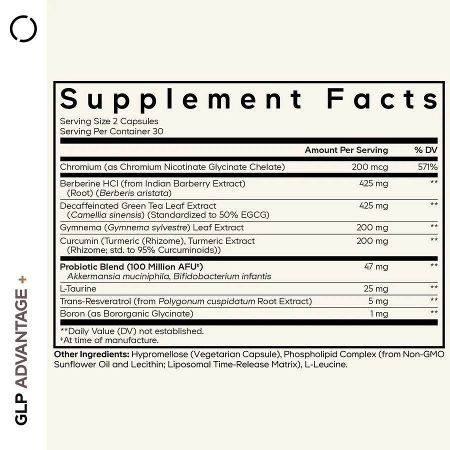 GLP Advantage 60 Capsules-CODEAGE-Matakana Pharmacy