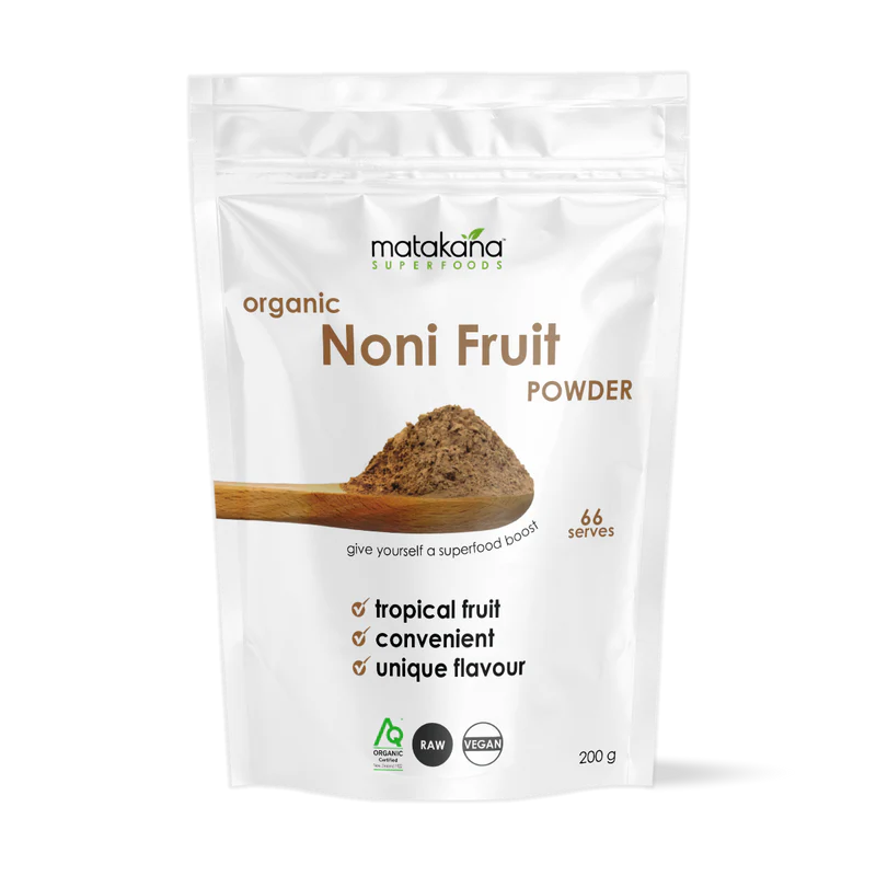 Noni Fruit Organic Powder 200g-Matakana Pharmacy