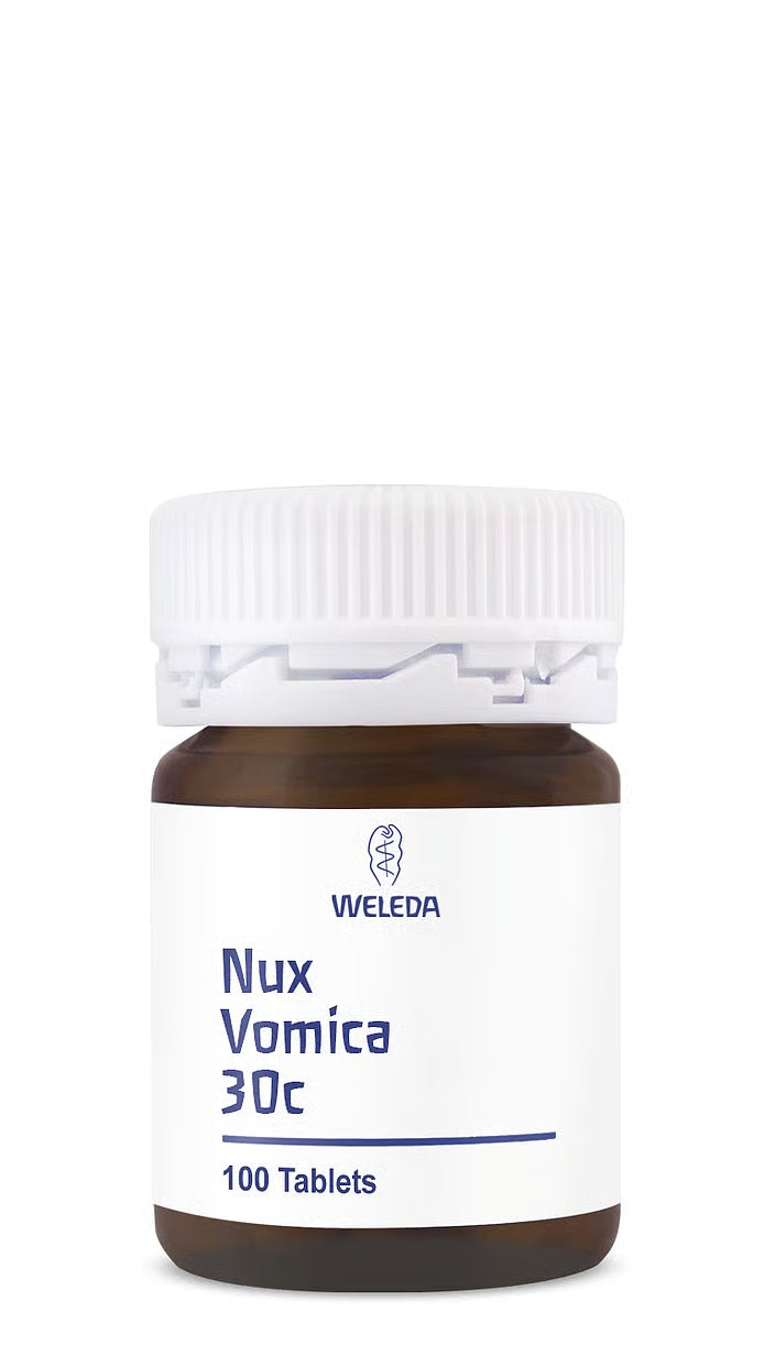 Nux Vomica 30c, Tablets-Weleda-Matakana Pharmacy