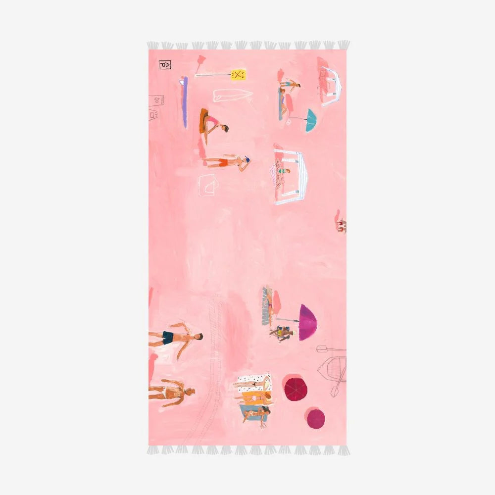Beach Towel - Boob Watch-One Hour North-Matakana Pharmacy