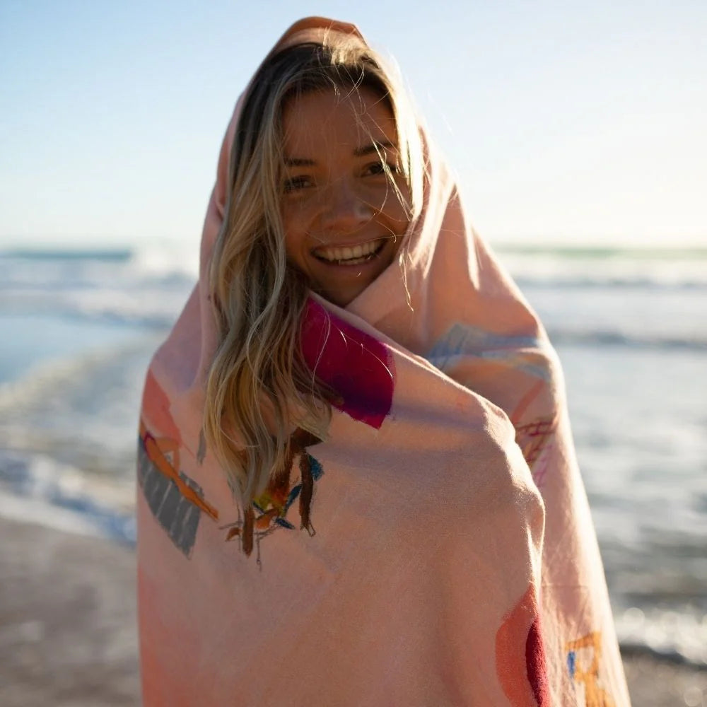 Beach Towel - Boob Watch-One Hour North-Matakana Pharmacy