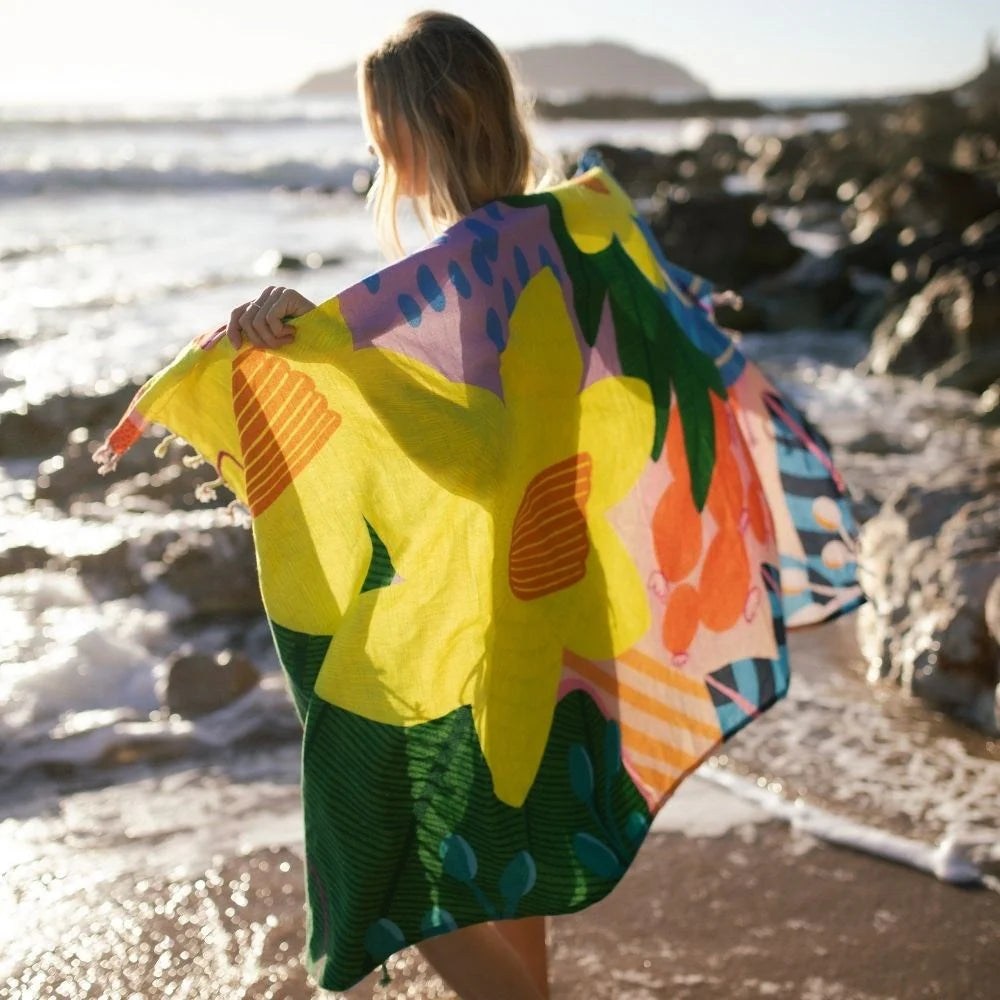 Beach Towel - Lushly-One Hour North-Matakana Pharmacy