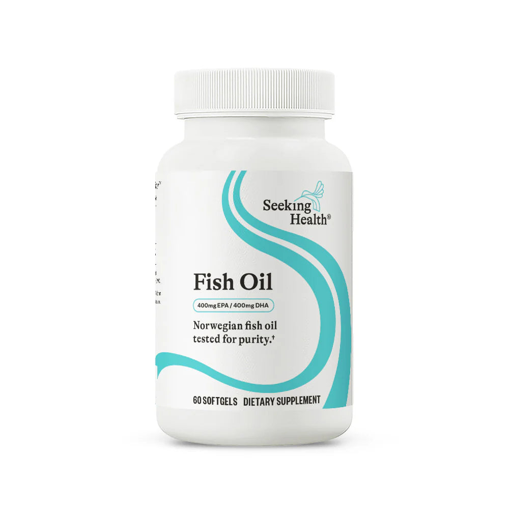 Fish Oil 60 Softgels-Seeking Health-Matakana Pharmacy