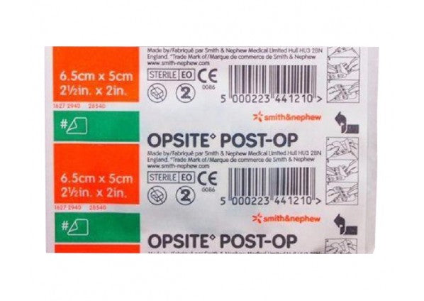 OPSITE PostOp 6.5x5cm SINGLE DRESSING-Matakana Pharmacy