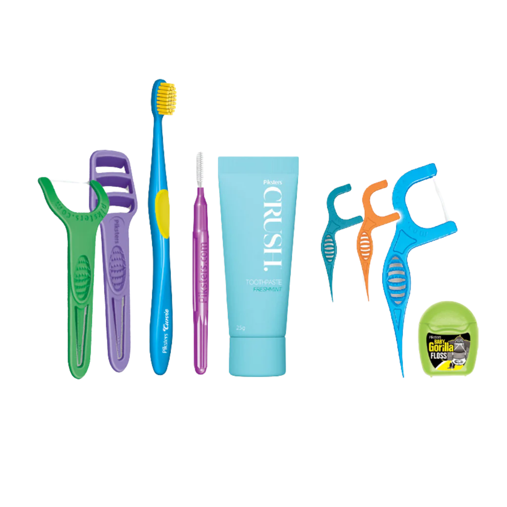 On The Go Essential Oral Care Travel Kit-Piksters-Matakana Pharmacy