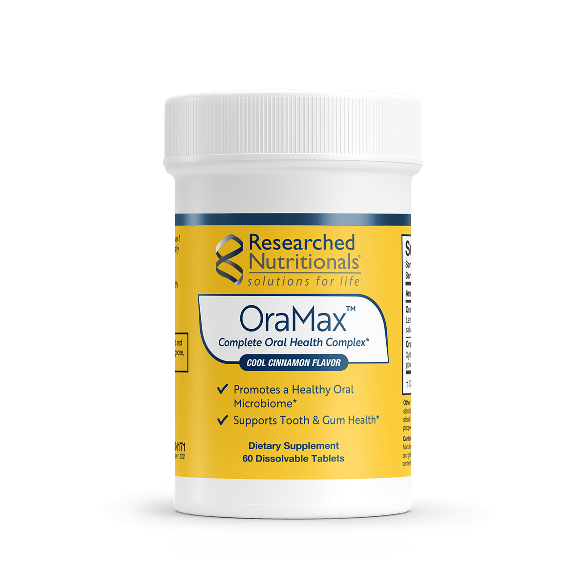 Image of OraMax 60 dissolvable tablets