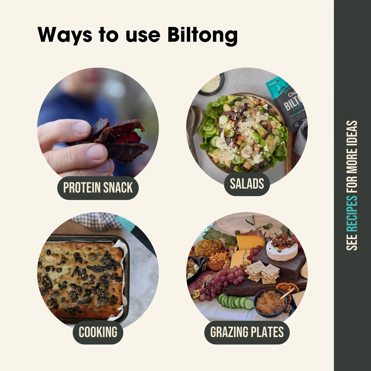 Biltong Smokey BBQ 30g-Chief-Matakana Pharmacy