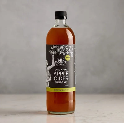 Organic Australian Apple Cider Vinegar 750ml-Wild Mother Tasmania-Matakana Pharmacy