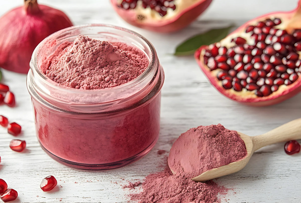 Organic Pomegranate Freeze Dried Powder 100g 28 Serves-Matakana Superfoods-Matakana Pharmacy