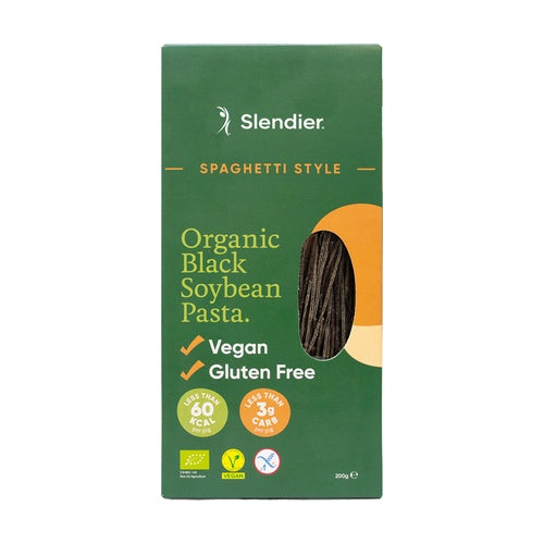 Organic Black Soybean Spaghetti 200g-Slendier-Matakana Pharmacy