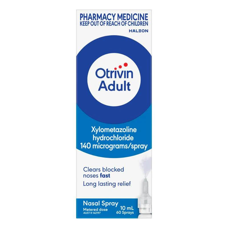 Otrivin Adult Nasal Spray 10ml-GSK-Matakana Pharmacy