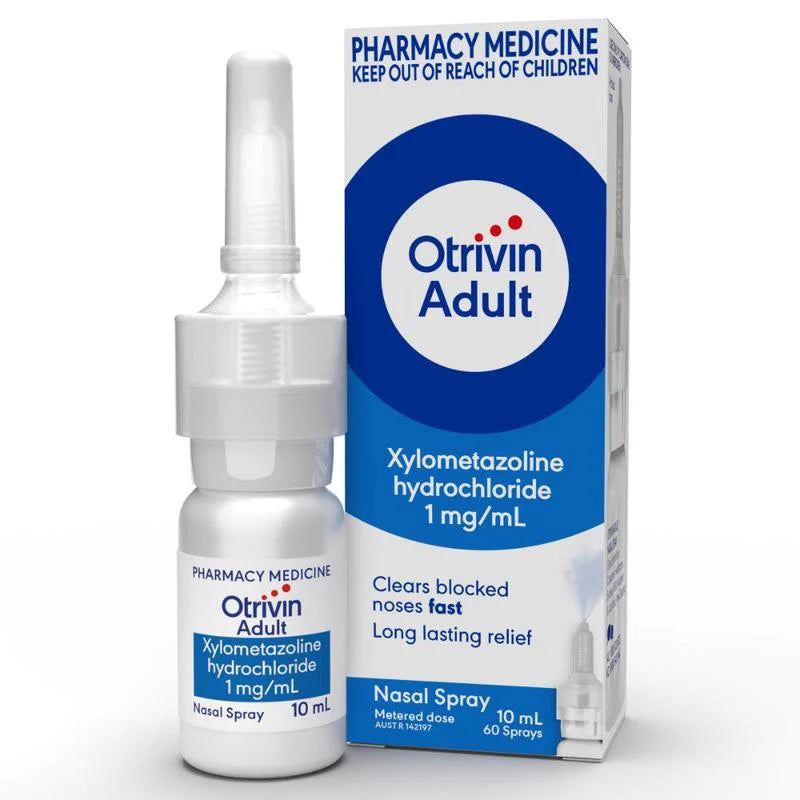 Otrivin Adult Nasal Spray 10ml-GSK-Matakana Pharmacy