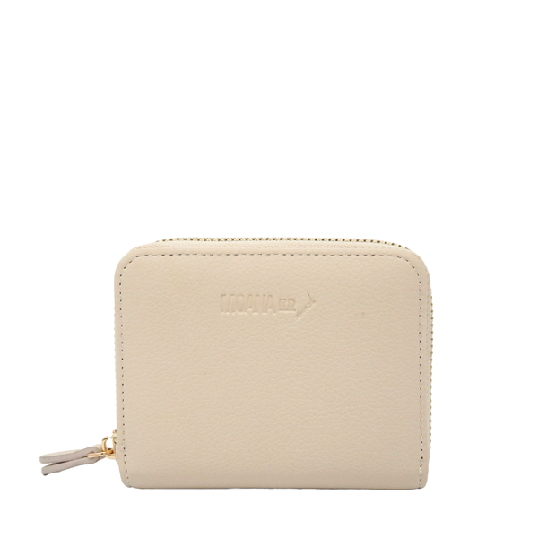 Mission Bay Wallet 12x9cm Cream