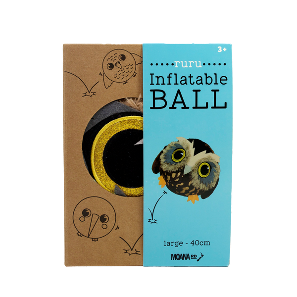 Inflatable Ball Ruru Lrg 40cm-Moana Road NZ-Matakana Pharmacy
