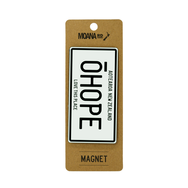 Number Plate Magnets 4.5x9cm Ohope
