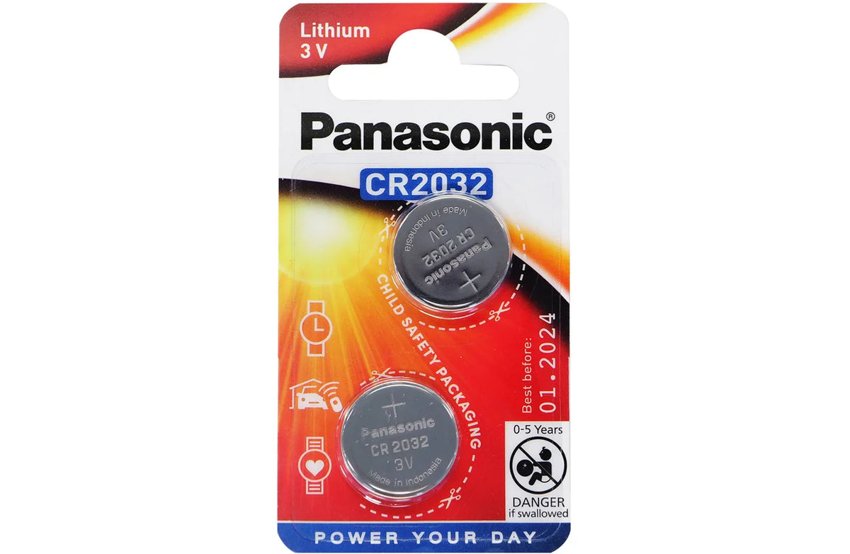 PANASONIC CR2032 Battery Twin Pack-Matakana Pharmacy