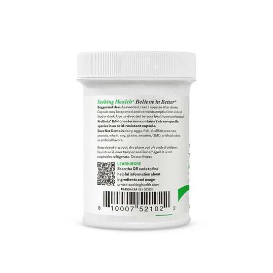 Probiota Bifidobacterium 60caps-Seeking Health-Matakana Pharmacy