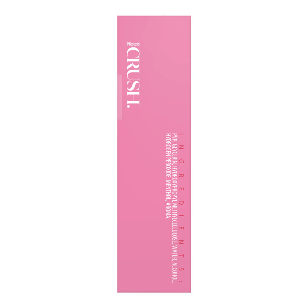 Image of ingredients in PIKSTERS Crush Whitening Strip Watermelon 28pk