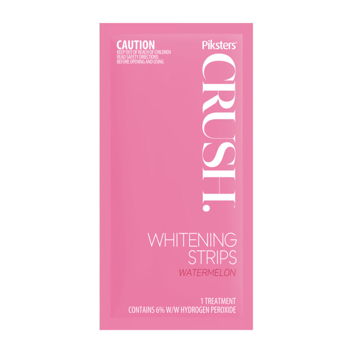 Individual sachet image of PIKSTERS Crush Whitening Strip Watermelon 28pk