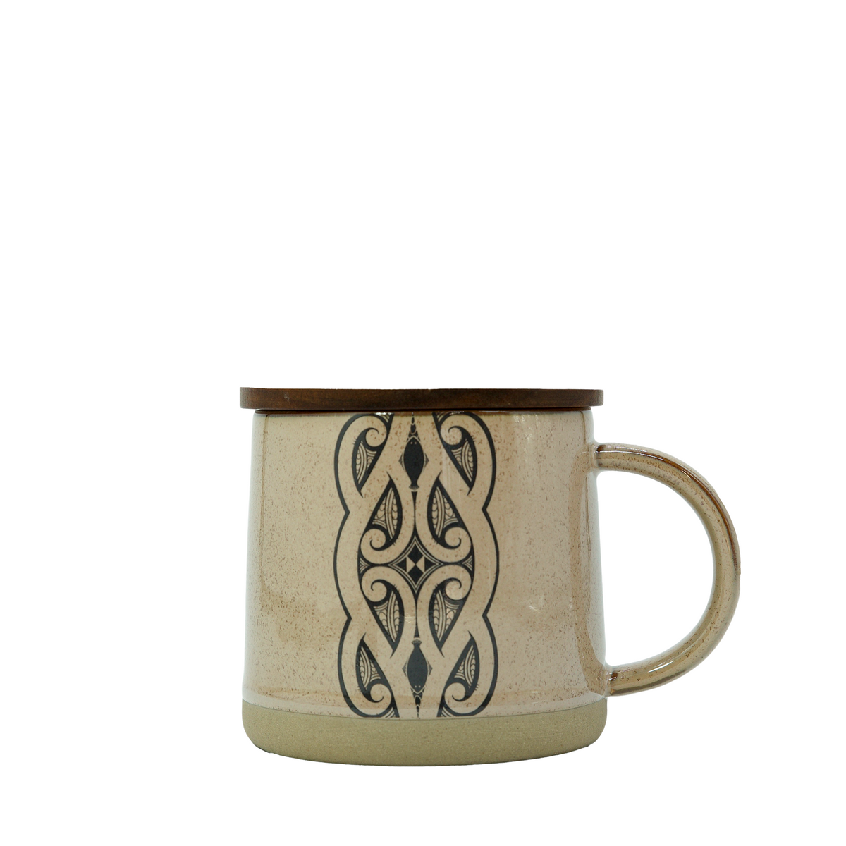Glazed Ceramic Mug Miriama Grace-Smith Brown-Moana Road NZ-Matakana Pharmacy