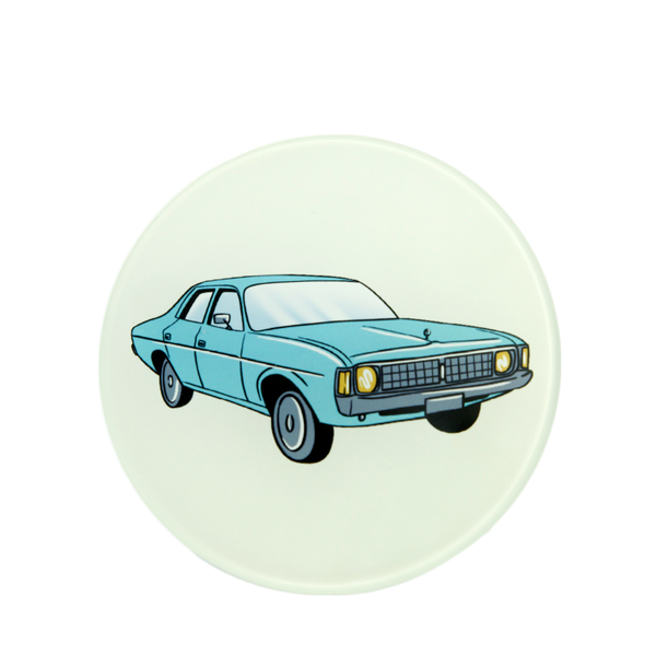 Glass Coasters NZ Vintage Car Club-Matakana Pharmacy