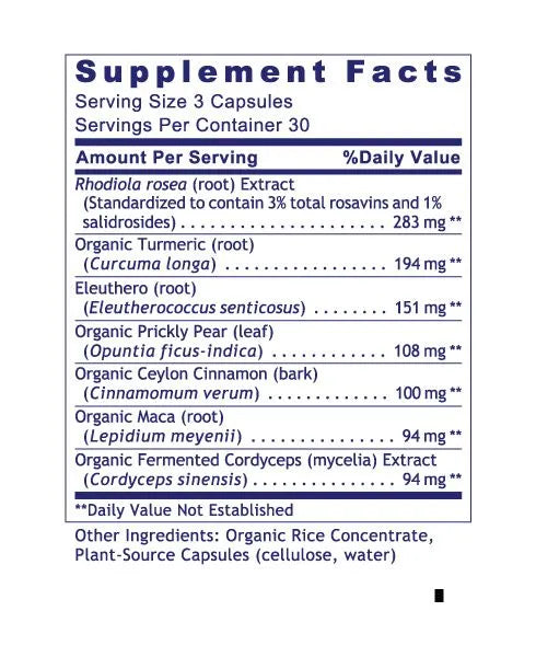 Adaptogen-R3 90caps-Matakana Pharmacy