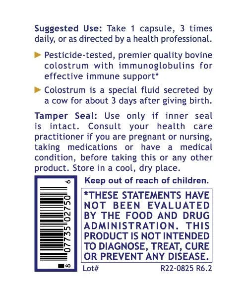 Colostrum 60caps – Matakana Pharmacy