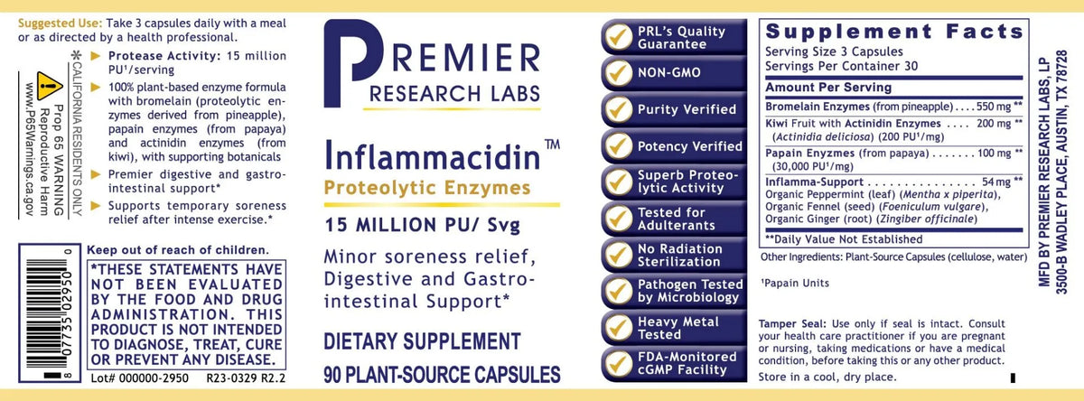 Inflammacidin 90caps-Matakana Pharmacy