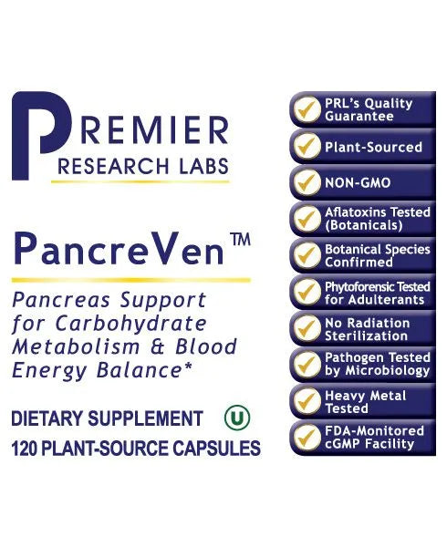 PancreVen 60caps-Matakana Pharmacy