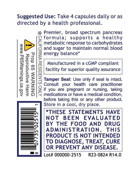 PancreVen 60caps-Matakana Pharmacy