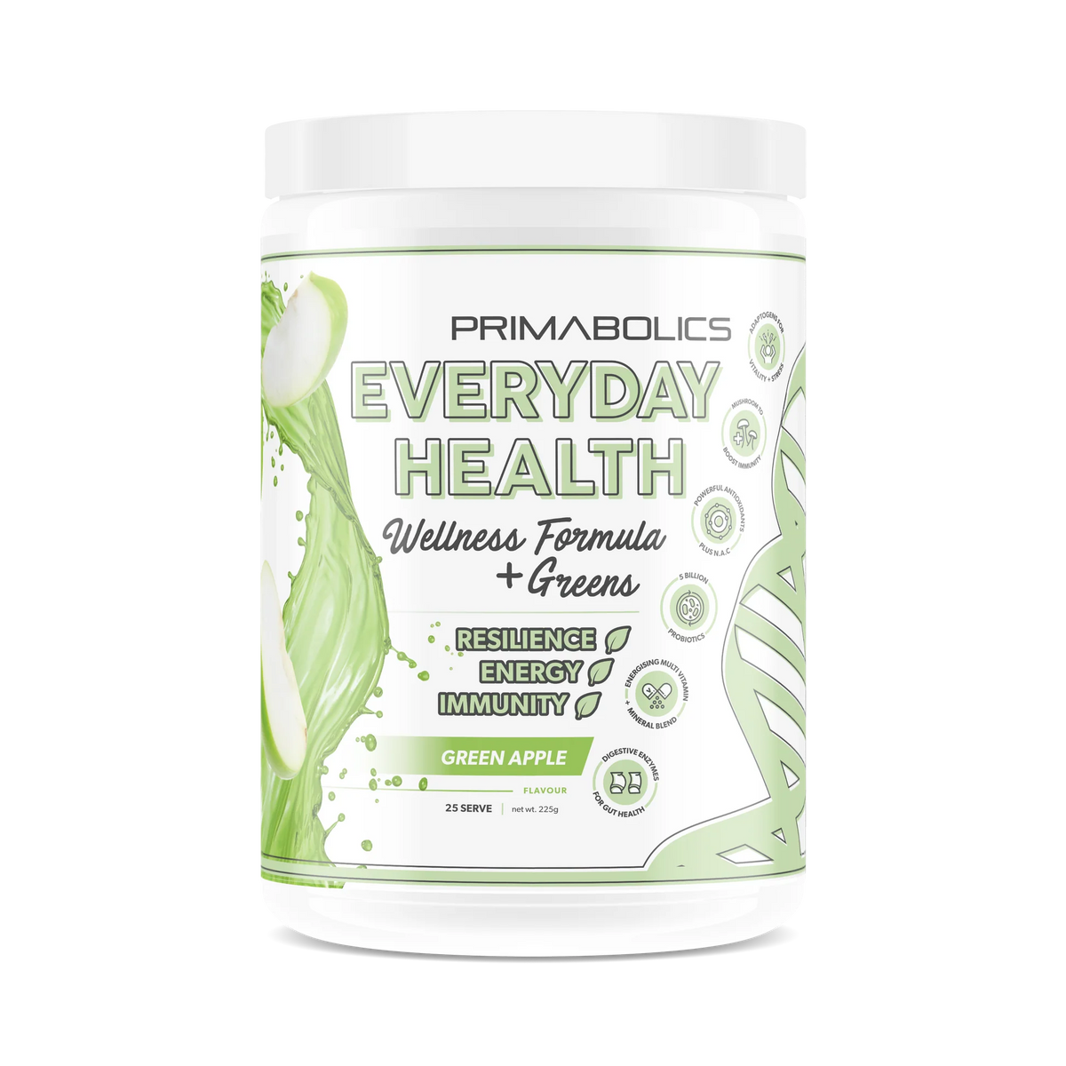 Everyday Health Green Apple 25 Serves-Primabolics-Matakana Pharmacy