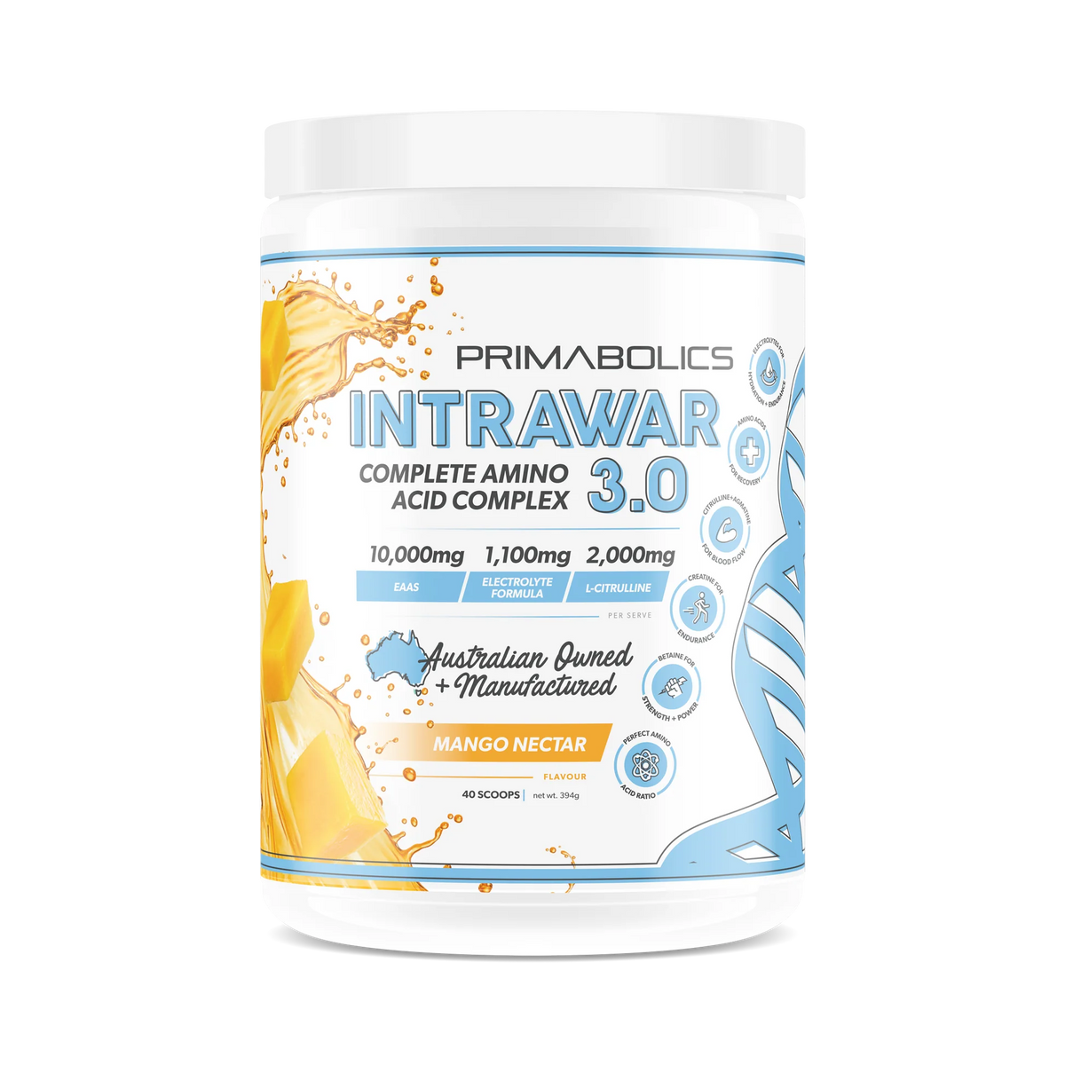 Intrawar Complete Amino Complex Mango Powder-Primabolics-Matakana Pharmacy