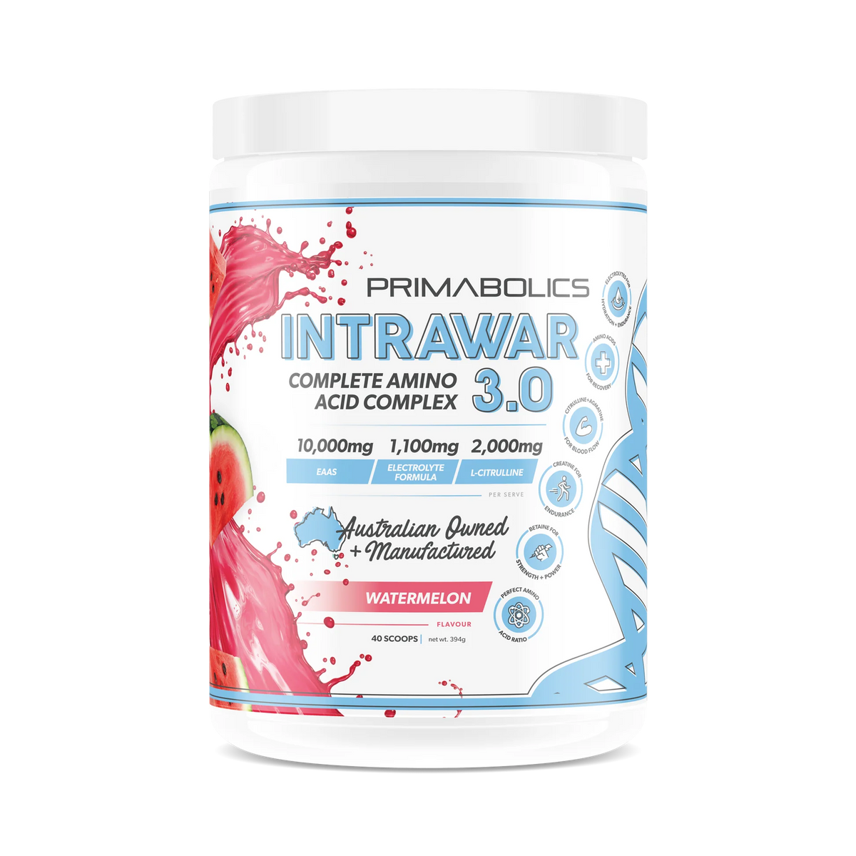 Intrawar Complete Amino Complex Watermelon Powder-Primabolics-Matakana Pharmacy