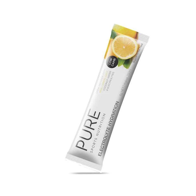 PURE SN Electro Hyd LCarb Lemon Single Sachet-Matakana Pharmacy