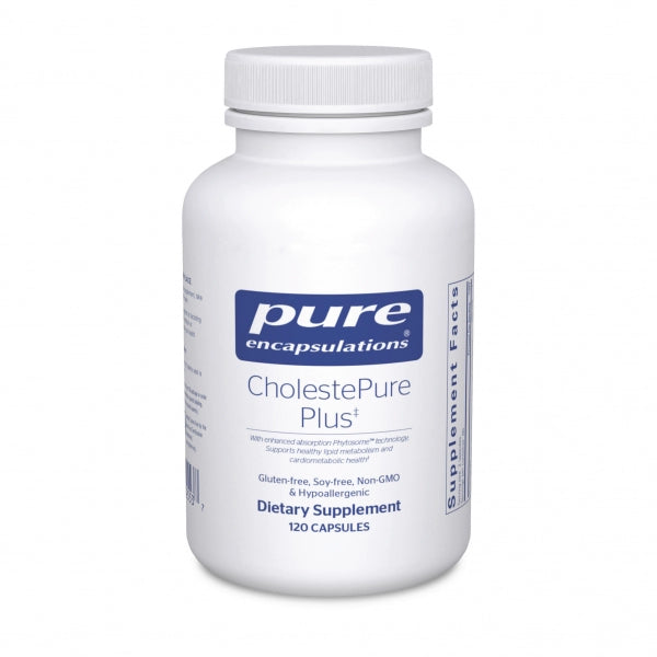 Image of the bottle of Cholestepure Plus 120caps