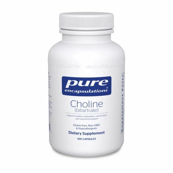 Choline (bitartrate) 100caps-Matakana Pharmacy