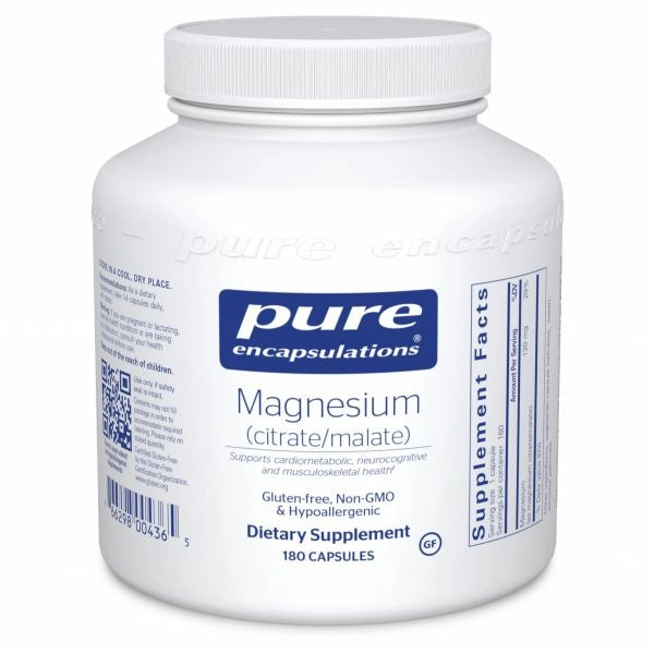 Magnesium (Citrate/Malate) 90caps-Matakana Pharmacy