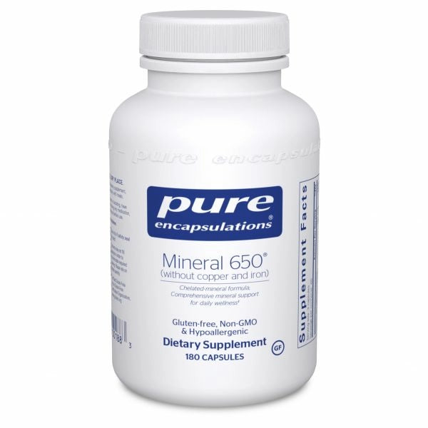 Mineral 650 (without Copper & Iron) 180caps-Matakana Pharmacy