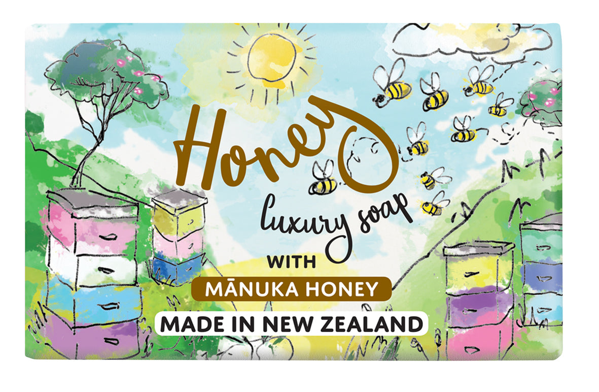 Tiki Tour Manuka Honey Luxury Soap 100g-Banks & Co. Botanicals-Matakana Pharmacy