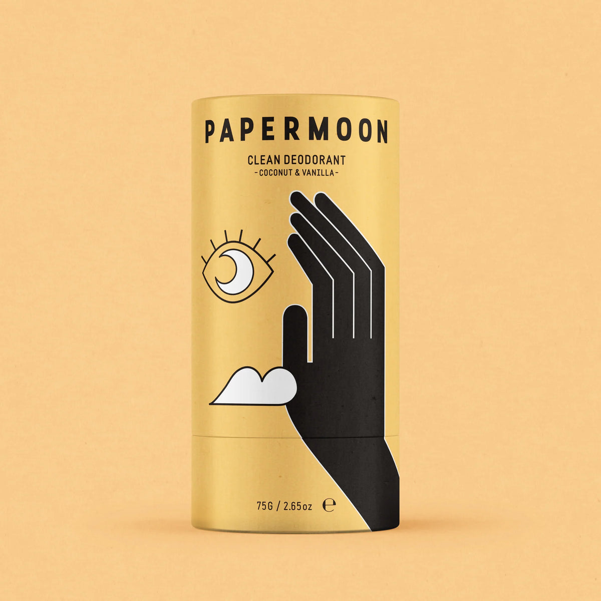 Coconut & Vanilla Natural Clean Deodorant-Papermoon-Matakana Pharmacy