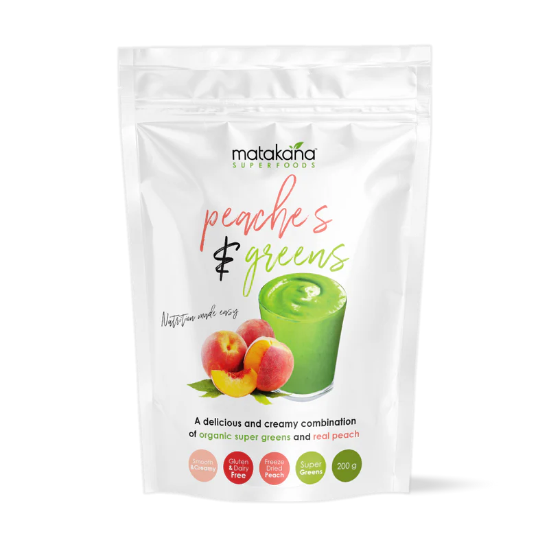 Image of Peaches & Greens 200g