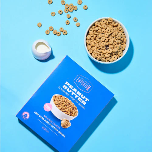 Protein Cereal Peanut Butter 250g-Low Carb Emporium-Matakana Pharmacy