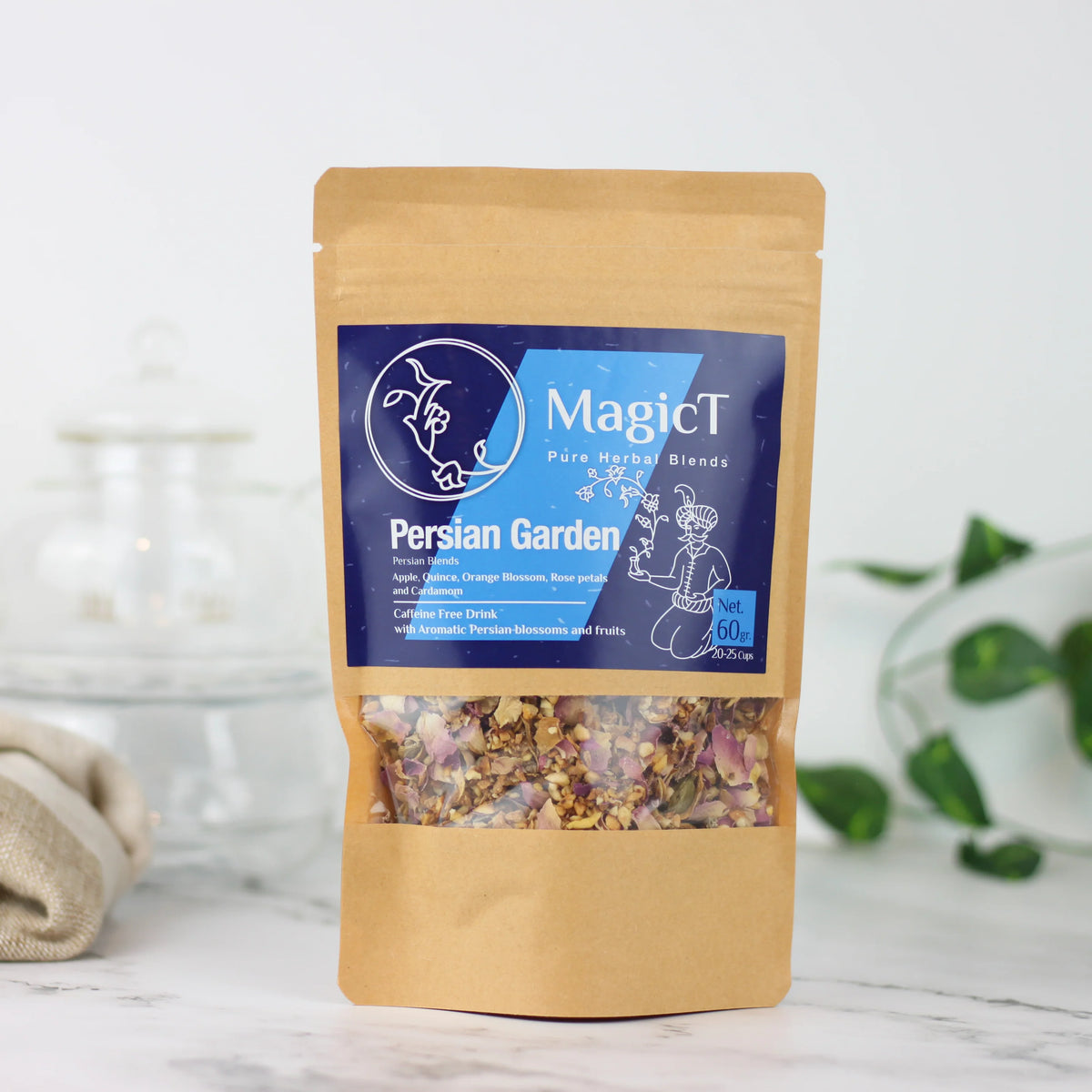MagicT Persian Garden Tea Pouch 60g-Magic T-Matakana Pharmacy